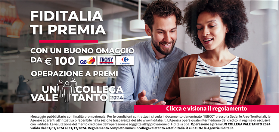Agenzia Gruppo Sizzi Srl Fiditalia | Brindisi, Taranto, Manduria, Ostuni, Martina Franca, Monopoli | Banner Quintocè