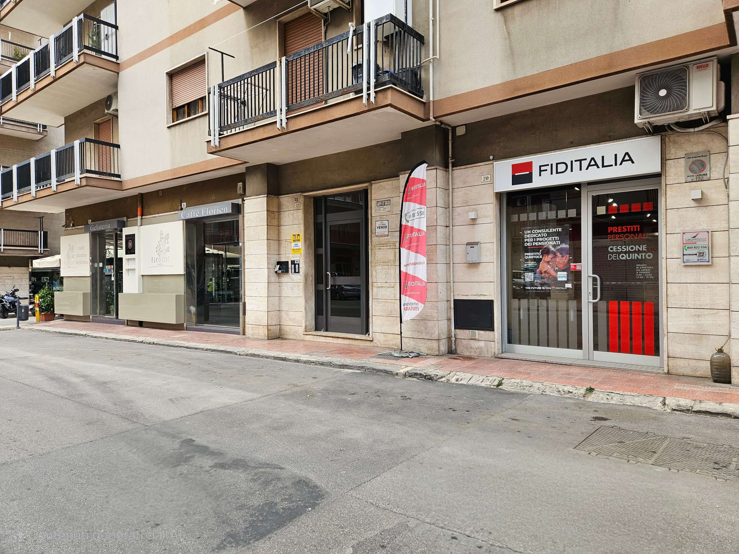 Sede Agenzia Gruppo Sizzi (sede di Martina Franca) Punto Credito Fiditalia